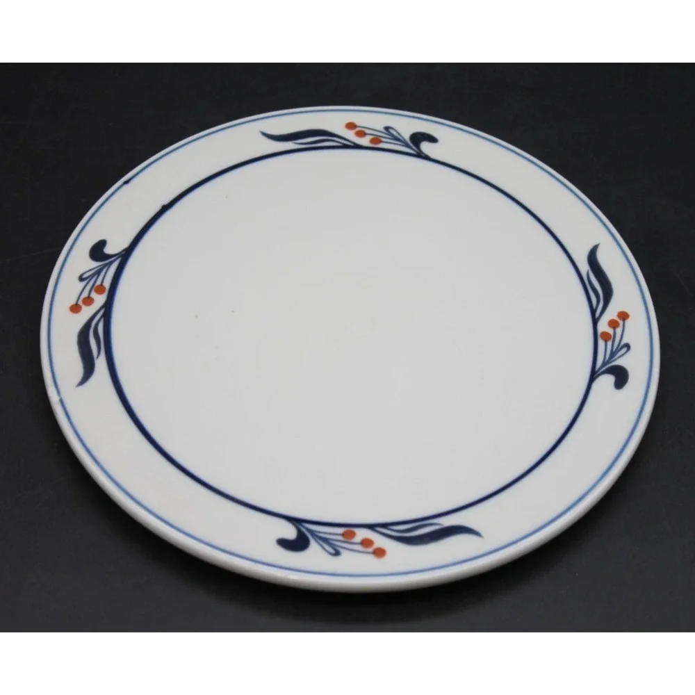 Dansk International Designs Trivet Japan Blue White Floral Hot Plate 7